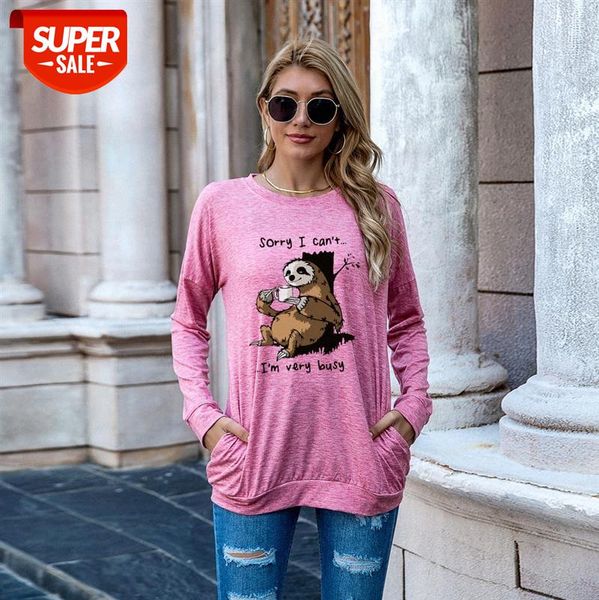 spot eaby style european and american women's pocket sweater loose long-sleeved t-shirt women #y69r, White
spot eaby style european and american women's pocket sweater loose long-sleeved t-shirt women #y69r, White