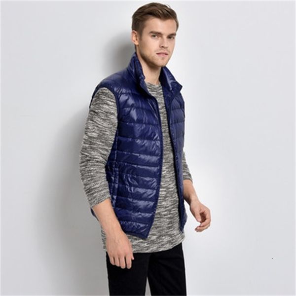 men's vests men sleeveless jacket winter ultralight white duck down male slim mens windproof warm stand collar waistc, Black;white
men's vests men sleeveless jacket winter ultralight white duck down male slim mens windproof warm stand collar waistc, Black;white