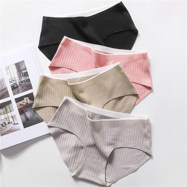 women's panties underwear cotton traceless stripes panty middle waist solid color lingerie women underpants -xl briefs, Black;pink
women's panties underwear cotton traceless stripes panty middle waist solid color lingerie women underpants -xl briefs, Black;pink
