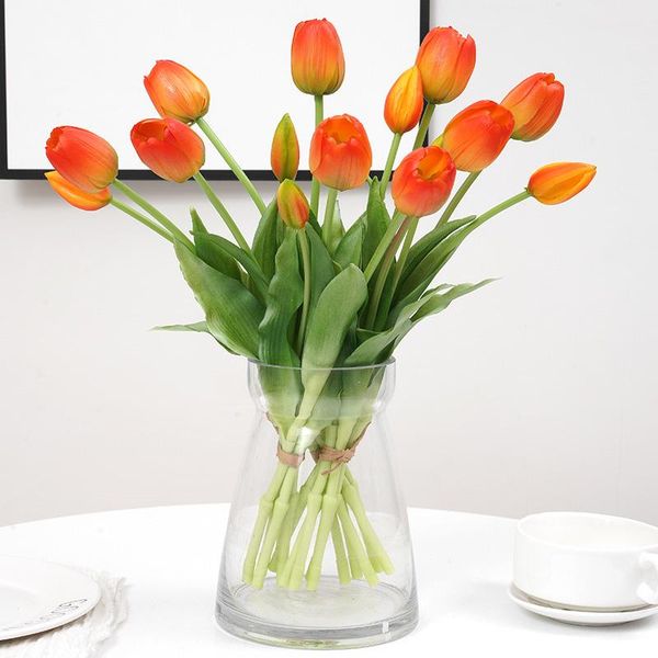 decorative flowers & wreaths 5pcs artificial tulips silicone real touch bouquet luxury decor home wedding living room latex fak
decorative flowers & wreaths 5pcs artificial tulips silicone real touch bouquet luxury decor home wedding living room latex fak