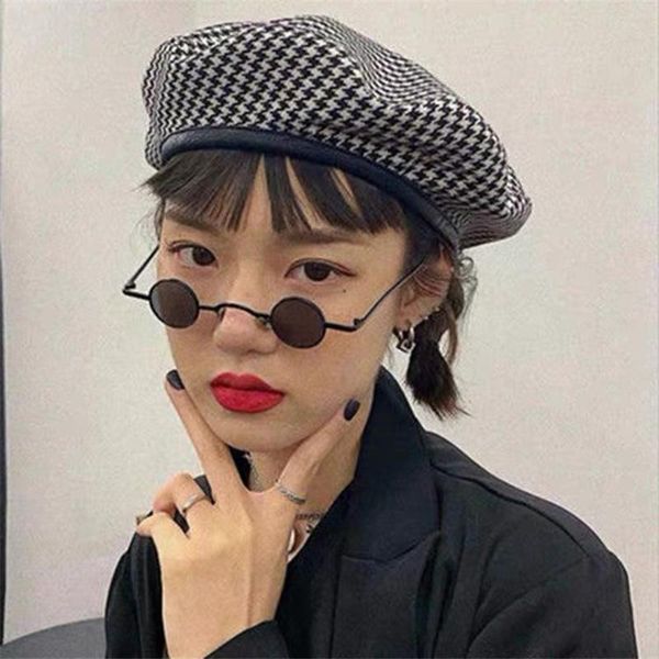 sunglasses fashion punk ultra small frame women glass metal round hip hop men personality funny glasses 2021 thin eyewear, White;black
sunglasses fashion punk ultra small frame women glass metal round hip hop men personality funny glasses 2021 thin eyewear, White;black
