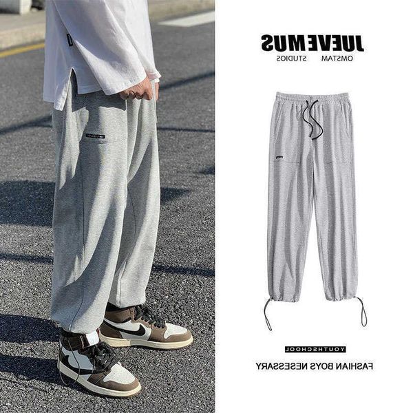 men's pants versatile sportswear autumn loose legged casual capris stretch knitted running basketball, Black
men's pants versatile sportswear autumn loose legged casual capris stretch knitted running basketball, Black