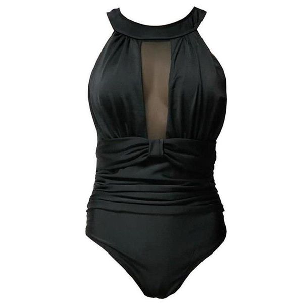 2021 new one mesh piece bikini swimsuit, White;black 
2021 new one mesh piece bikini swimsuit, White;black