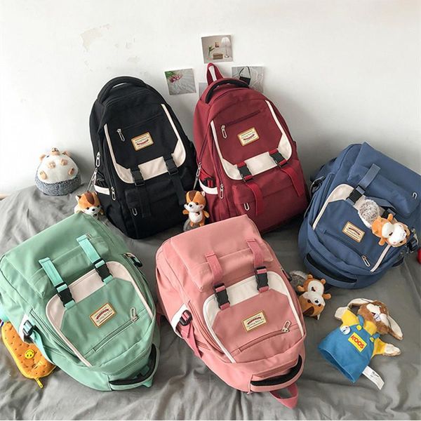 backpack large capacity nylon lady school bag girl travel lapmulti-pocket storage children casual patchwork college rucksack
backpack large capacity nylon lady school bag girl travel lapmulti-pocket storage children casual patchwork college rucksack