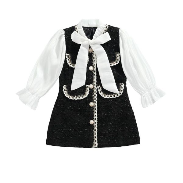 girl's dresses 2021 fashion infant princess dress baby girls single-breasted color block long sleeve round neck 1-piece with bow, Red;yellow
girl's dresses 2021 fashion infant princess dress baby girls single-breasted color block long sleeve round neck 1-piece with bow, Red;yellow