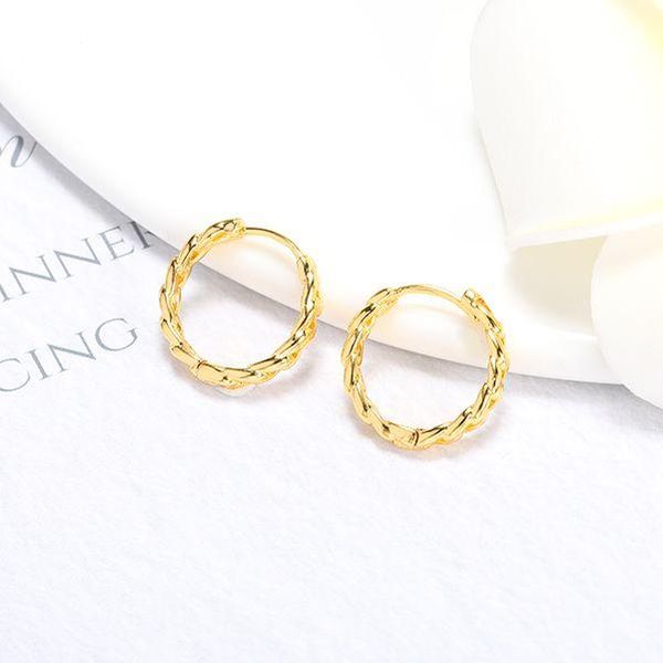 hoop & huggie bohemian earrings for women small punk geometric twist circle earring gold color female jewelry gift wholesale, Golden;silver
hoop & huggie bohemian earrings for women small punk geometric twist circle earring gold color female jewelry gift wholesale, Golden;silver