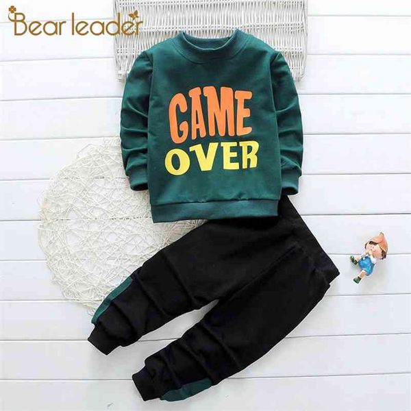 kids boys autumn long sleeve cotton clothing sets 2pcs letter pattern and solid pants casual suits 210429, White
kids boys autumn long sleeve cotton clothing sets 2pcs letter pattern and solid pants casual suits 210429, White