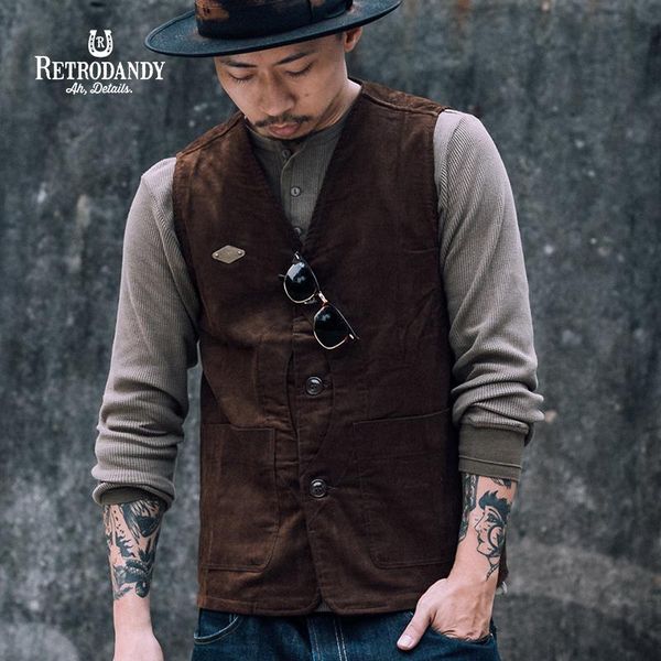 men's vests retrodandy corduroy hunting vintage retro amekaji men cargo work clothes vest, Black;white
men's vests retrodandy corduroy hunting vintage retro amekaji men cargo work clothes vest, Black;white