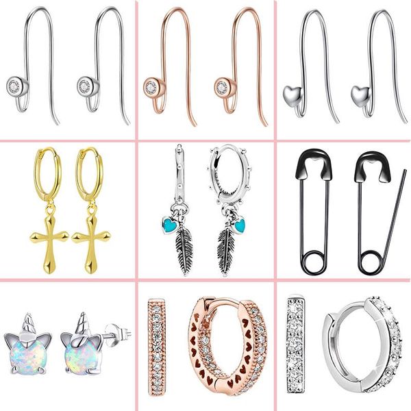 hoop & huggie sale 100% 925 sterling silver earrings u-shaped cross round series diy for women fashion earring jewelry, Golden;silver
hoop & huggie sale 100% 925 sterling silver earrings u-shaped cross round series diy for women fashion earring jewelry, Golden;silver