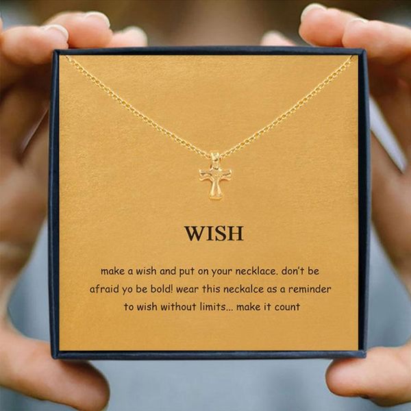 pendant necklaces gold cross necklace korean golden alloy clavicle short chain for girl boy birhday women gift box jewelry, Silver
pendant necklaces gold cross necklace korean golden alloy clavicle short chain for girl boy birhday women gift box jewelry, Silver