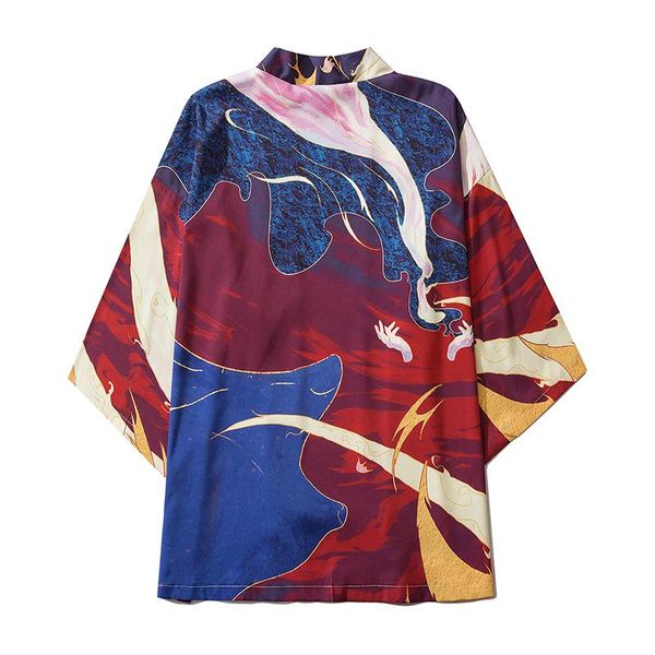 spring summer traditional japan clothing couple cartoon printed kimono cardigan men japanese obi male yukata haori samurai ethnic, Red
spring summer traditional japan clothing couple cartoon printed kimono cardigan men japanese obi male yukata haori samurai ethnic, Red