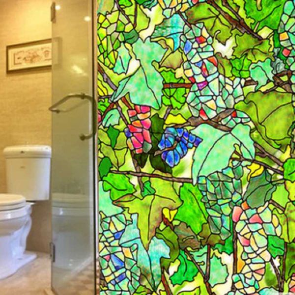 window stickers 100cm length static cling glass film green leaf private opaque sun-proof home office decorative no toxic stained sticker
window stickers 100cm length static cling glass film green leaf private opaque sun-proof home office decorative no toxic stained sticker