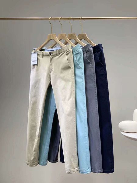 high version 082501 spring new leisure business solid color straight trousers comfortable slim trend men's pants, Black
high version 082501 spring new leisure business solid color straight trousers comfortable slim trend men's pants, Black
