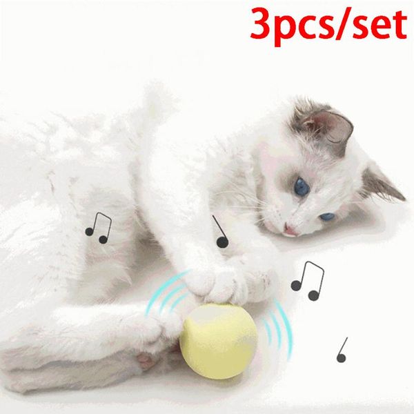 cat toys 3pcs smart interactive ball catnip training toy pet playing squeaky supplies products for cats kitten
cat toys 3pcs smart interactive ball catnip training toy pet playing squeaky supplies products for cats kitten