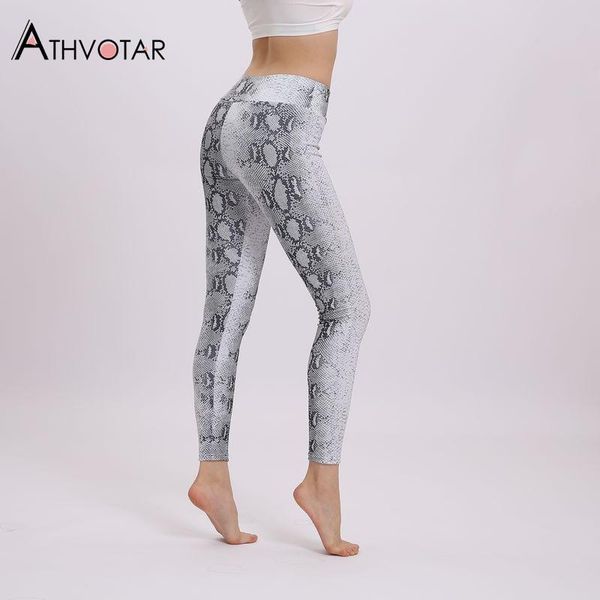 women's leggings snake printing female high waist elastic leggins mujer slim breathable skinny gym legging women, Black 
women's leggings snake printing female high waist elastic leggins mujer slim breathable skinny gym legging women, Black