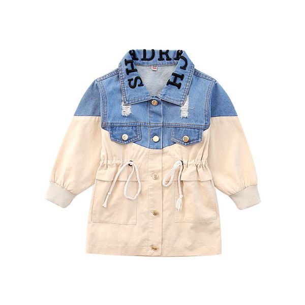 girls jacket sale splice jean jacket teens outerwear kids clothes baby girl denim coats qualities girls clothes long sectioncoat, Blue;gray
girls jacket sale splice jean jacket teens outerwear kids clothes baby girl denim coats qualities girls clothes long sectioncoat, Blue;gray