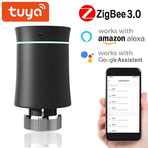 smart home control tuya zigbee3.0 thermostat radiator actuator valve programmable trv temperature voice for alexa google
smart home control tuya zigbee3.0 thermostat radiator actuator valve programmable trv temperature voice for alexa google