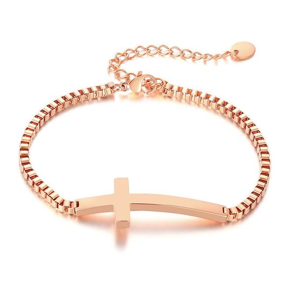 charm bracelets cross bracelet 316l stainless steel women's link chain adjustable & bangle jewelry, Golden;silver
charm bracelets cross bracelet 316l stainless steel women's link chain adjustable & bangle jewelry, Golden;silver