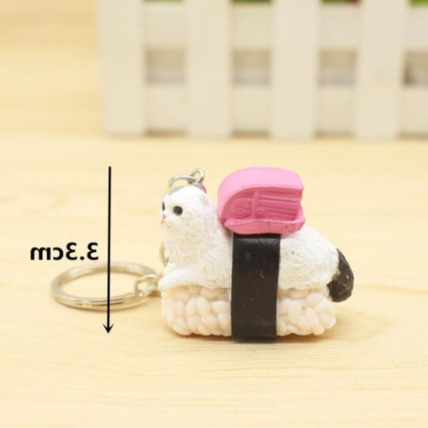 party favor creative cat sushi keychain key rings handbag hanging pendants phone charms chain gift for kids
party favor creative cat sushi keychain key rings handbag hanging pendants phone charms chain gift for kids