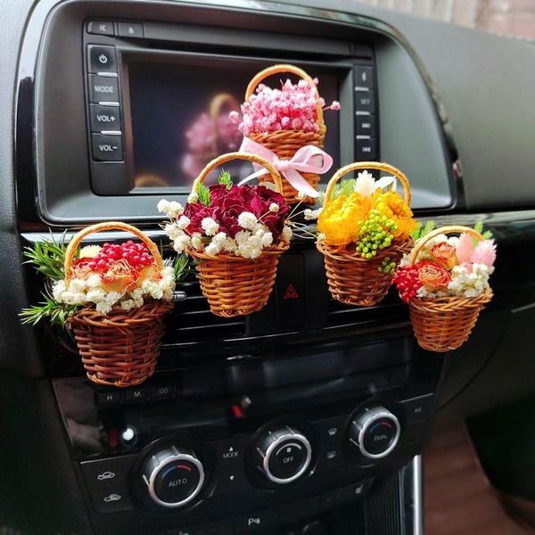 car air freshener creative cute small flower basket perfume dry clip accessories interior woman
car air freshener creative cute small flower basket perfume dry clip accessories interior woman