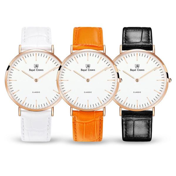 ultra-thin couple watch fashion trend white orange black watchband women men simple waterproof quartz anniversary gift wristwatches, Slivery;brown
ultra-thin couple watch fashion trend white orange black watchband women men simple waterproof quartz anniversary gift wristwatches, Slivery;brown