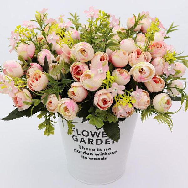 decorative flowers & wreaths artificial 30cm 3 forks 13 heads/bouquet small bud silk roses simulation fake wedding home decoration
decorative flowers & wreaths artificial 30cm 3 forks 13 heads/bouquet small bud silk roses simulation fake wedding home decoration