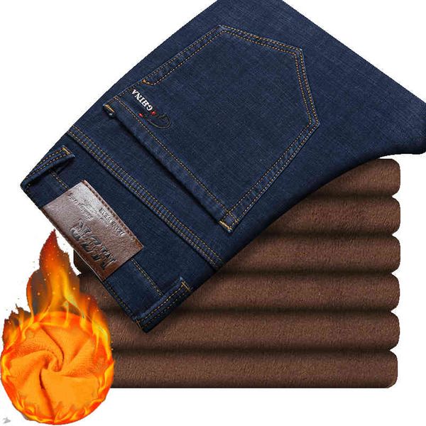men's jeans winter mens warm business casual elasticity thick loose denim pants brand trousers blue plus size 40-52 i
men's jeans winter mens warm business casual elasticity thick loose denim pants brand trousers blue plus size 40-52 i