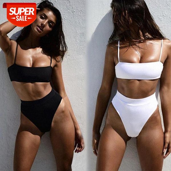 solid bikini women swimsuit push up female swimwear triangle bathing suit beach wear biquinis set high waist #na3p, White;black
solid bikini women swimsuit push up female swimwear triangle bathing suit beach wear biquinis set high waist #na3p, White;black