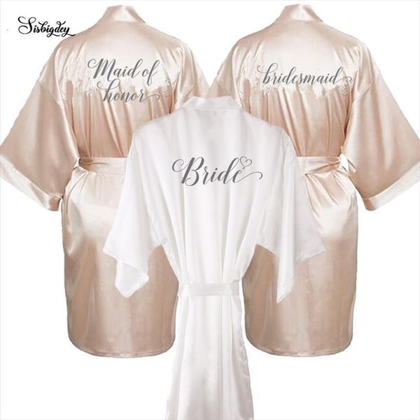 champagne gold bride robe bathrobe women sleepwear satin bridal party shower bridesmaid getting married wedding robes, Black;red
champagne gold bride robe bathrobe women sleepwear satin bridal party shower bridesmaid getting married wedding robes, Black;red