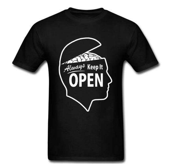 Always Keep it open Brain Free Thinker Freedom Anarchy Power T shirt tee Unisex, White;black
Always Keep it open Brain Free Thinker Freedom Anarchy Power T shirt tee Unisex, White;black