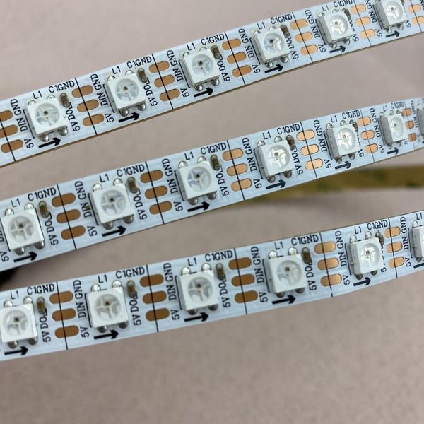 5m dc5v addressable ws2812b led pixel srip,non-waterproof,74pcs ws2812b/m with 74pixels;white pcb strips
5m dc5v addressable ws2812b led pixel srip,non-waterproof,74pcs ws2812b/m with 74pixels;white pcb strips