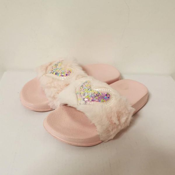 slipper girls children kids sandals non-slip indoor neon pu beach slippers soft flush sliders for girl shoes eur 28 29 30 31 32 33, Black;grey
slipper girls children kids sandals non-slip indoor neon pu beach slippers soft flush sliders for girl shoes eur 28 29 30 31 32 33, Black;grey