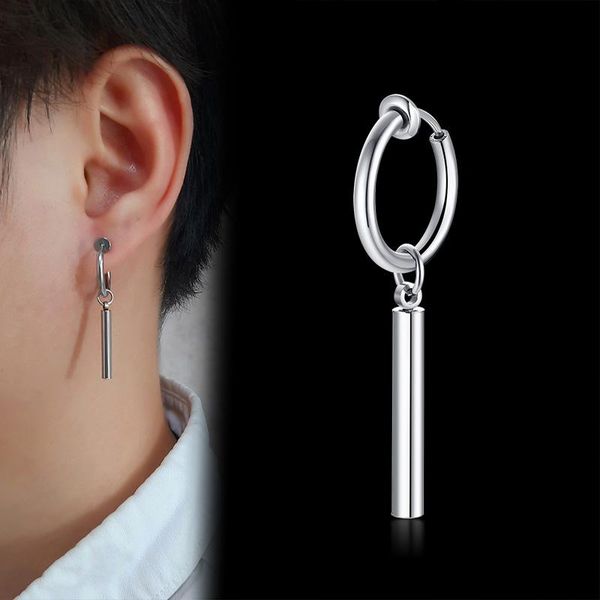 dangle & chandelier rock punk 1 piece earrings for men,stainless steel hoop earrings,gothic cool ear clip needle accessory, Silver
dangle & chandelier rock punk 1 piece earrings for men,stainless steel hoop earrings,gothic cool ear clip needle accessory, Silver