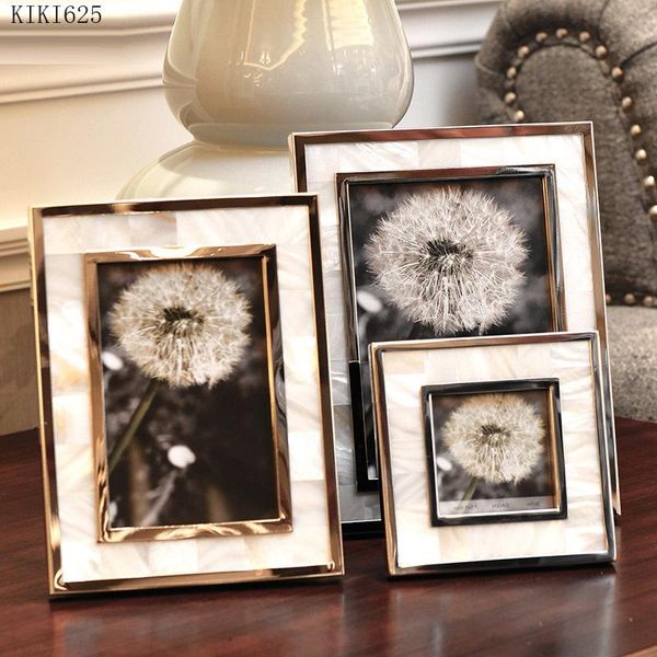 frames modern alloy po frame 3/6/7 inch rectangular metal family portrait wedding decoration home accessories
frames modern alloy po frame 3/6/7 inch rectangular metal family portrait wedding decoration home accessories