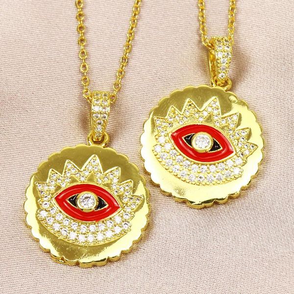 pendant necklaces 10 pcs zircon enamel eyes necklace jewelry slim chain accessories 51813, Silver
pendant necklaces 10 pcs zircon enamel eyes necklace jewelry slim chain accessories 51813, Silver