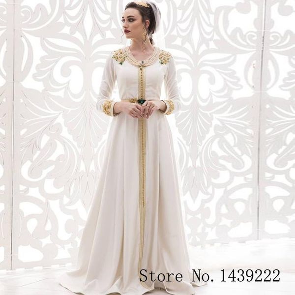 party dresses white satin dubai evening moroccan kaftan long appliques belt saudi arabic muslim special occasion plus size, White;black
party dresses white satin dubai evening moroccan kaftan long appliques belt saudi arabic muslim special occasion plus size, White;black