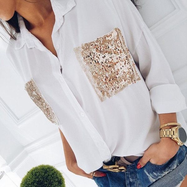 womens chiffon solid color blouse long sleeve pocket v neck ladies summer gentle casual 2021 white khaki women's blouses & shirts
womens chiffon solid color blouse long sleeve pocket v neck ladies summer gentle casual 2021 white khaki women's blouses & shirts