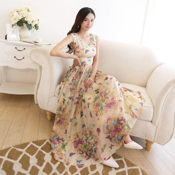 casual dresses bohemian butterfly print summer tank beach dress sundress chiffon party vestidos maxi long tunic plus size, Black;gray
casual dresses bohemian butterfly print summer tank beach dress sundress chiffon party vestidos maxi long tunic plus size, Black;gray