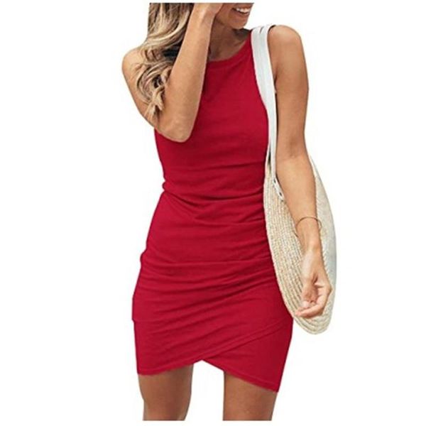 casual dresses 21 summer fashion women's pleated sleeveless tight-fitting dress slim round neck multicolor mini hedging women, Black;gray
casual dresses 21 summer fashion women's pleated sleeveless tight-fitting dress slim round neck multicolor mini hedging women, Black;gray