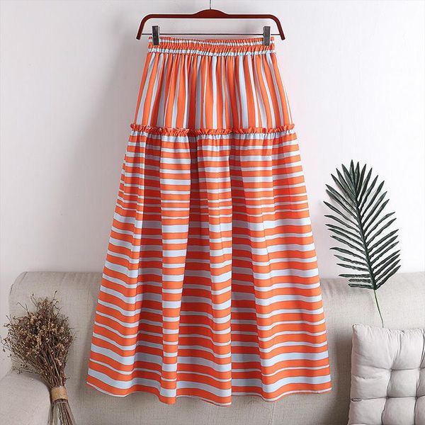 skirts women 2021 summer fashion skirt female striped high waist a-line big swing ladies casual pleated falda t173, Black
skirts women 2021 summer fashion skirt female striped high waist a-line big swing ladies casual pleated falda t173, Black