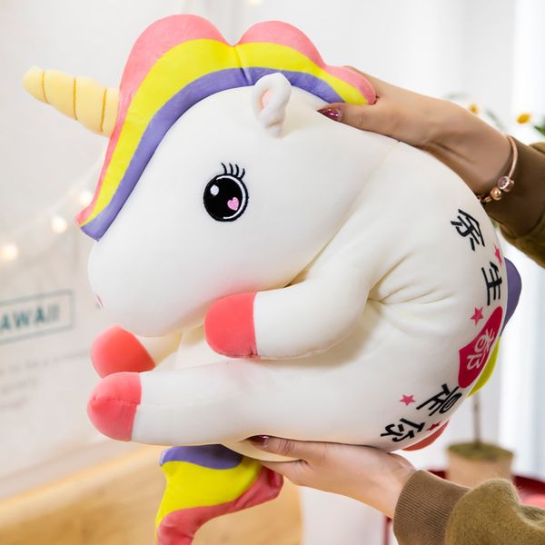 cartoon rainbow crouching unicorn pillow plush toy soft down cotton large confession doll gift
cartoon rainbow crouching unicorn pillow plush toy soft down cotton large confession doll gift