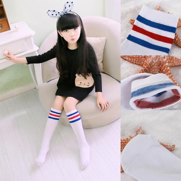 sports socks autumn child knee high cotton striped long tube fit girls athletic wear ballet dance training sock 3 pair/lot, Black
sports socks autumn child knee high cotton striped long tube fit girls athletic wear ballet dance training sock 3 pair/lot, Black