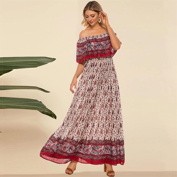 plus size vestidos robe femme ete 2021 off shoulder long boho maxi dress summer women ropa mujer party dresses american clothing, Red
plus size vestidos robe femme ete 2021 off shoulder long boho maxi dress summer women ropa mujer party dresses american clothing, Red
