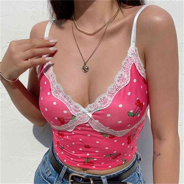 kawaii y2k crop sweet spaghetti strap cherry leopard print lace cami streetwear 90s womens tank canotta donna 210407, White
kawaii y2k crop sweet spaghetti strap cherry leopard print lace cami streetwear 90s womens tank canotta donna 210407, White