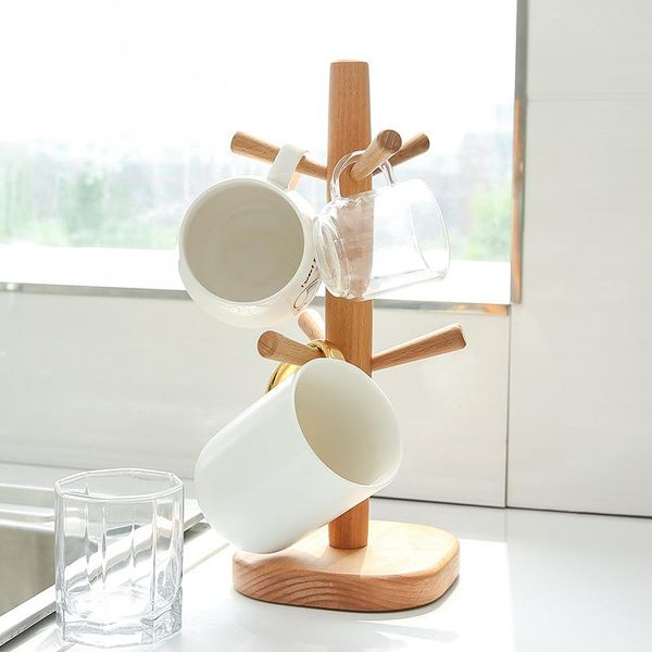 hooks & rails tree shape wood coffee tea cup rack storage holder stand home kitchen mug hanging display drinkware shelf with 6
hooks & rails tree shape wood coffee tea cup rack storage holder stand home kitchen mug hanging display drinkware shelf with 6