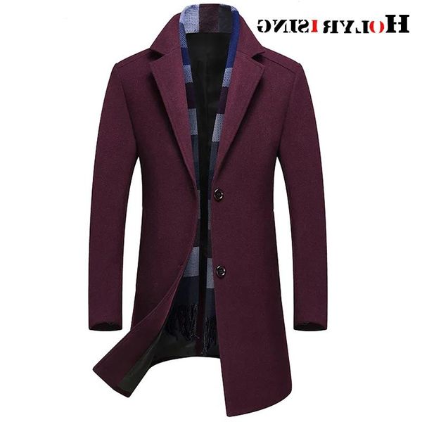 men's wool & blends jackets winter men woolen coats turn collar luxury trench coat single breasted overcoat warm brand clothing, Black
men's wool & blends jackets winter men woolen coats turn collar luxury trench coat single breasted overcoat warm brand clothing, Black