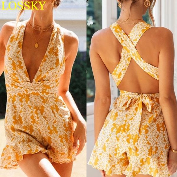 deep v neck summer bodysuits women sleevelerss floral print beach slim ruffles playsuit female short jumpsuit rompers 210520, Black;white
deep v neck summer bodysuits women sleevelerss floral print beach slim ruffles playsuit female short jumpsuit rompers 210520, Black;white