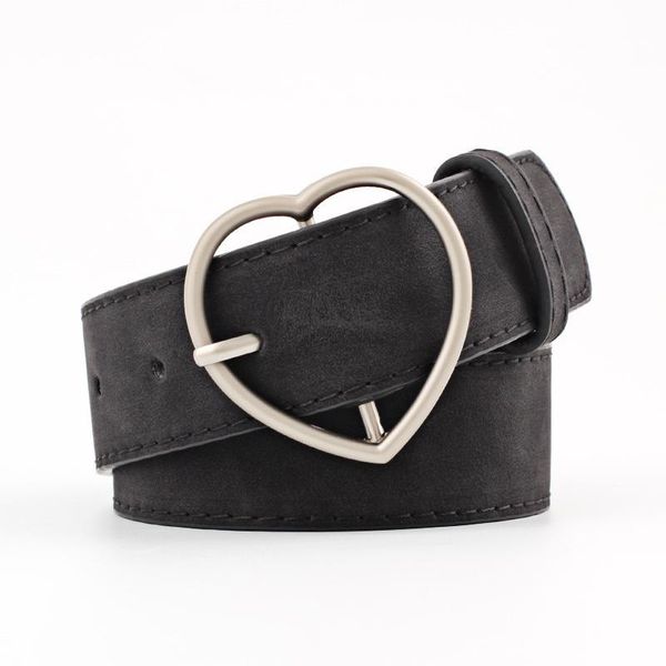 belts frosted leather belt brand for women heart shape pin buckle designer pu female, Black;brown
belts frosted leather belt brand for women heart shape pin buckle designer pu female, Black;brown
