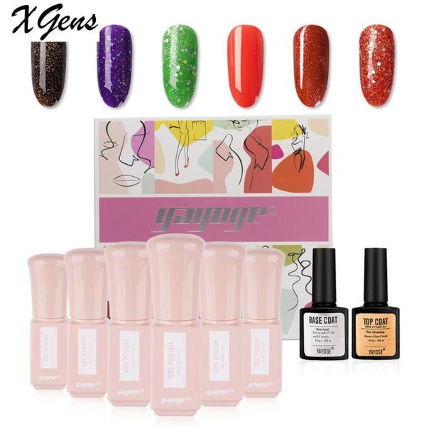 nail gel xgens polish set 8pcs kit semi permanent soak off base coat for manicure hybrid varnishes poly art gift, Red;pink
nail gel xgens polish set 8pcs kit semi permanent soak off base coat for manicure hybrid varnishes poly art gift, Red;pink