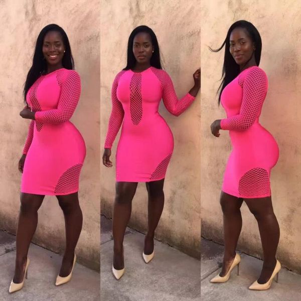 casual dresses arrival white pink mesh black long sleeve evening party woman bandage dress drop wholesale, Black;gray
casual dresses arrival white pink mesh black long sleeve evening party woman bandage dress drop wholesale, Black;gray